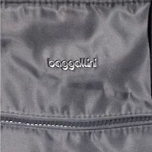 Baggallini Soho Backpack RFID Travel Laptop Backpack grey Washable